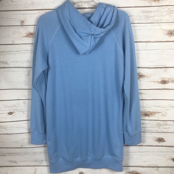COTTON ON hoodie, Amour Paris, blue, size MED - Picture 5 of 5